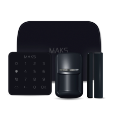 Комплект беспроводной сигнализации Maks Pro чёрный